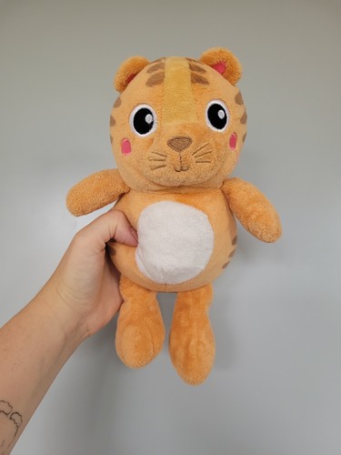 Wilko orange tiger plush - plush, soft