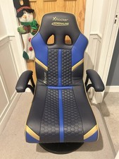 X Rocker Adrenaline Blue Black