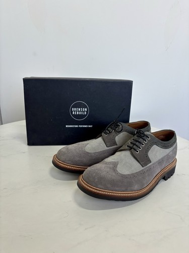 Grenson archie wingtip brogues - grenson,