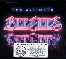 BEE GEES - "THE ULTIMATE BEE GEES" (2 x CD + NTSC DVD 2009 DELUXE EDITION SET)