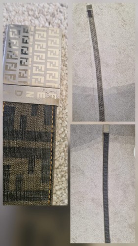Fendi men reversible belt - men's,