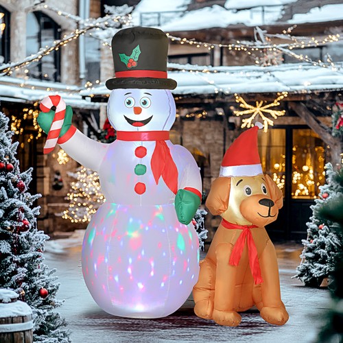 6ft christmas inflatables - christmas,