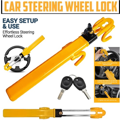 Car steering wheel lock - lock, heavy