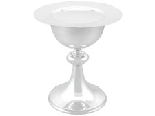 Vintage Sterling Silver Communion Chalice and Paten Set