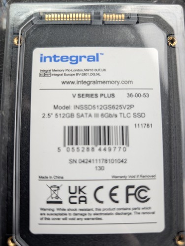 Integral series plus 512gb - series,