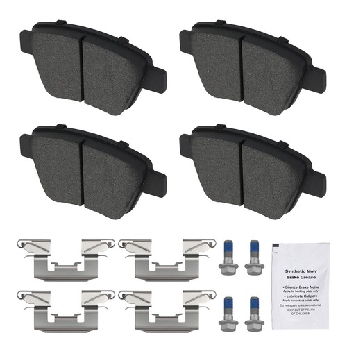 4pcs front brake pads - front, for