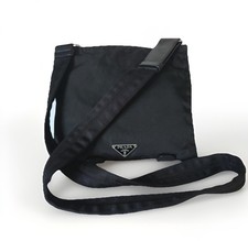 Auth PRADA Nylon Black