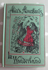 ALICE IN WONDERLAND BY LEWIS CARROLL MACMILLAN ILLUSTRATED TENNIEL HB DJ 1972