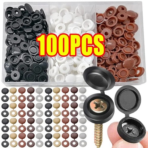 Small plastic hinged screw - plastic,