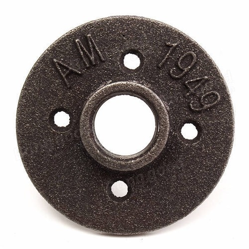 Malleable threaded black - threaded,