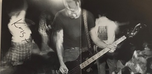 Nirvana signed krist - nirvana,