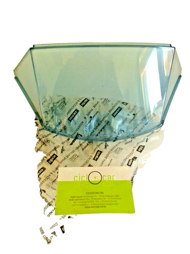 Windshield visor dome - visor, smoked