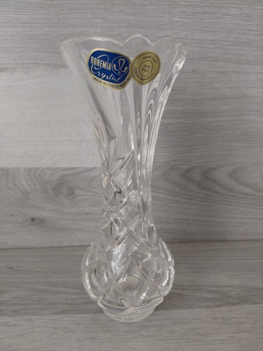 Bohemia crystal vase - bohemia, pbo