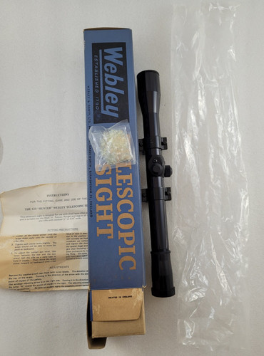 Webley telescopic sight - sight, 4