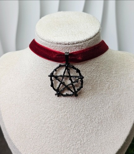 Black rustic pentagram - rustic,