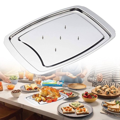 Roasting carving tray with - carving,
