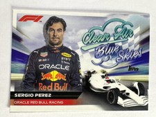 2022 Topps Flagship Formula 1 F1 Clean Air Blue Skies Red Bull Sergio Perez