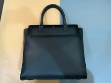 Mont Blanc Blue Leather Document Bag RRP £1750