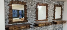 Barber Station-Inc Mirror and