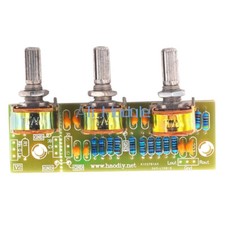 DIY NEW Passive Preamp Board Front Panel Tone Board for Power Amplifiers