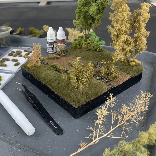 Diorama props tree model dried - tree,