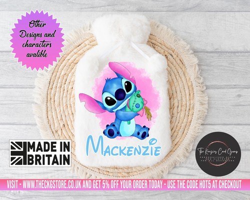 Personalised hot water bottle - personalised,