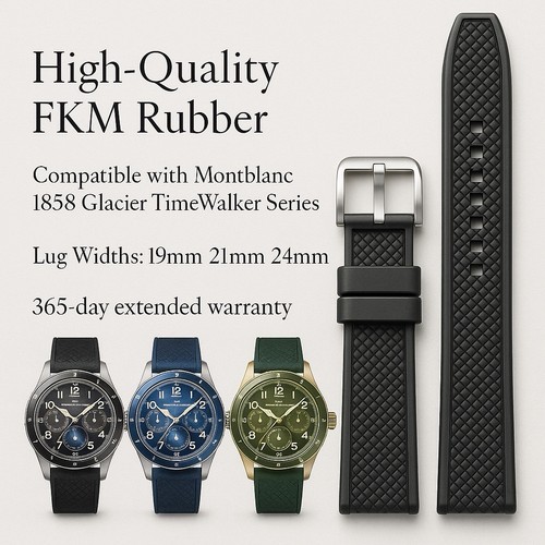 24mm fkm rubber - 19/20/21/22/24mm,