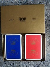 Queen Elizabeth Coronation Golden Jubilee playing Cards Twin Pack