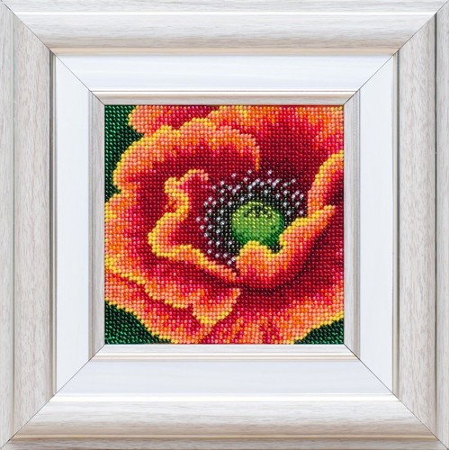 Vdv flaming flower - flaming, bead