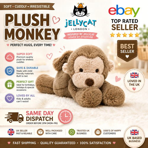 Jellycat bashful monkey soft - bashful,
