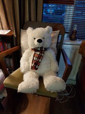 Large White soft  Teddy Bear