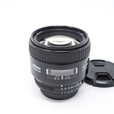 Nikon AF Nikkor 85mm f/1.8D Prime Lens - Good Condition