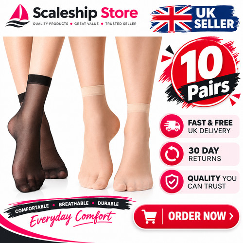 Pairs lady ankle high - 10,