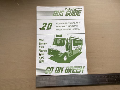Eastern scottish bus group - bus,