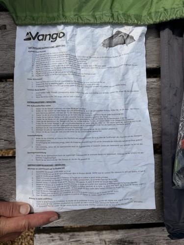 Vango nevis 100 solo tent - nevis,