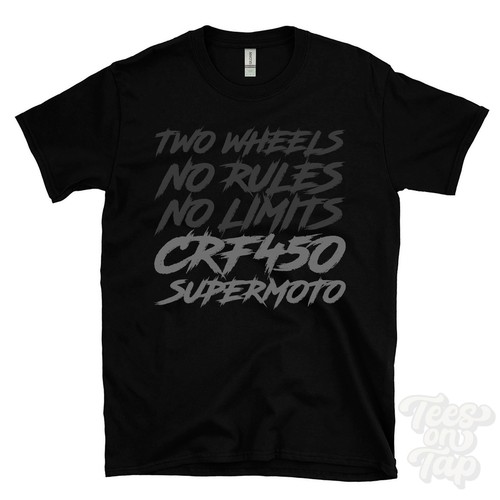 Crf450 supermoto shirt two - supermoto,