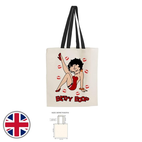 Fun betty boop cartoon tote - cartoon,
