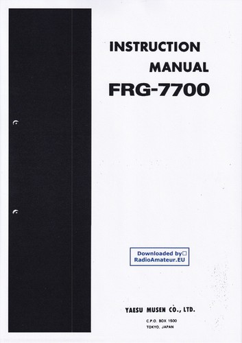 Operating instructions with - instructions,