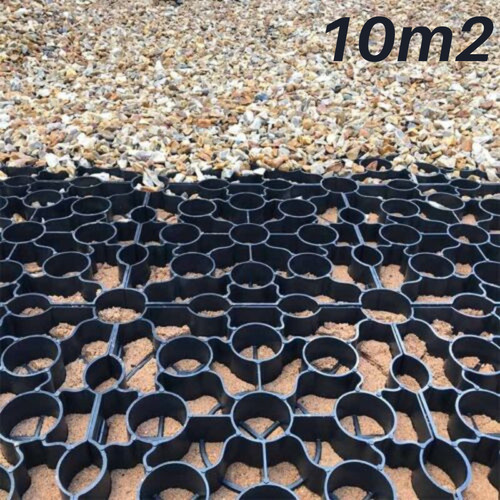 Grid black 10m2 - black,