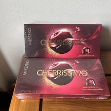 2 Mieszko Cherry Liquor Chocolates Cherries in Alcohol w/Cherry Juice Total 208g