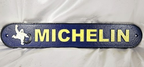 Vintage cast iron michelin - iron,
