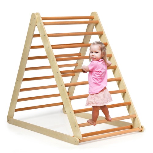 Wooden toddler climbing - climbing, frame