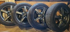 Set of 205/55-16 Continental WinterContact tyres on Alutec 16" alloy wheels