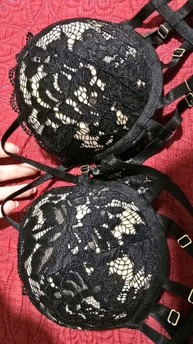 Push bra with strappy - bra, cage