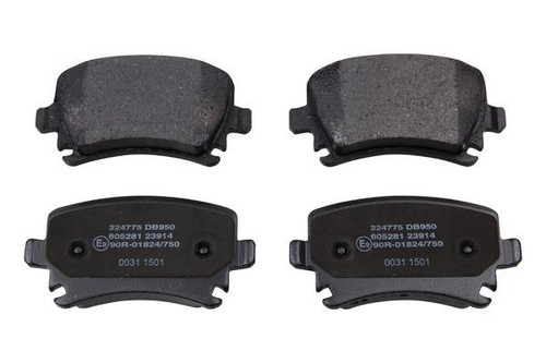 Rear brake pad set - brake, for