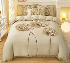 1 set bedding set, 1 duvet cover without insert, 2 pillowcases, dandelion patter