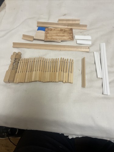 Wooden spindles 65mm - spindles,