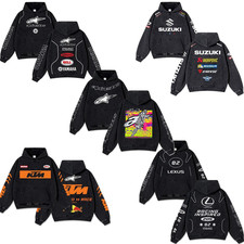 Retro Motocycle Wash Hoodie
