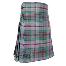 Craig Tartan Kilt - Handcraft  Traditional 8-Yard Kilt - Custom Size Men's Kilt