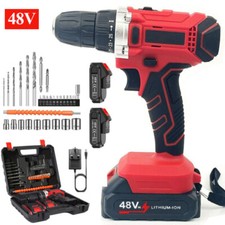 48V Cordless Hammer Drill Set